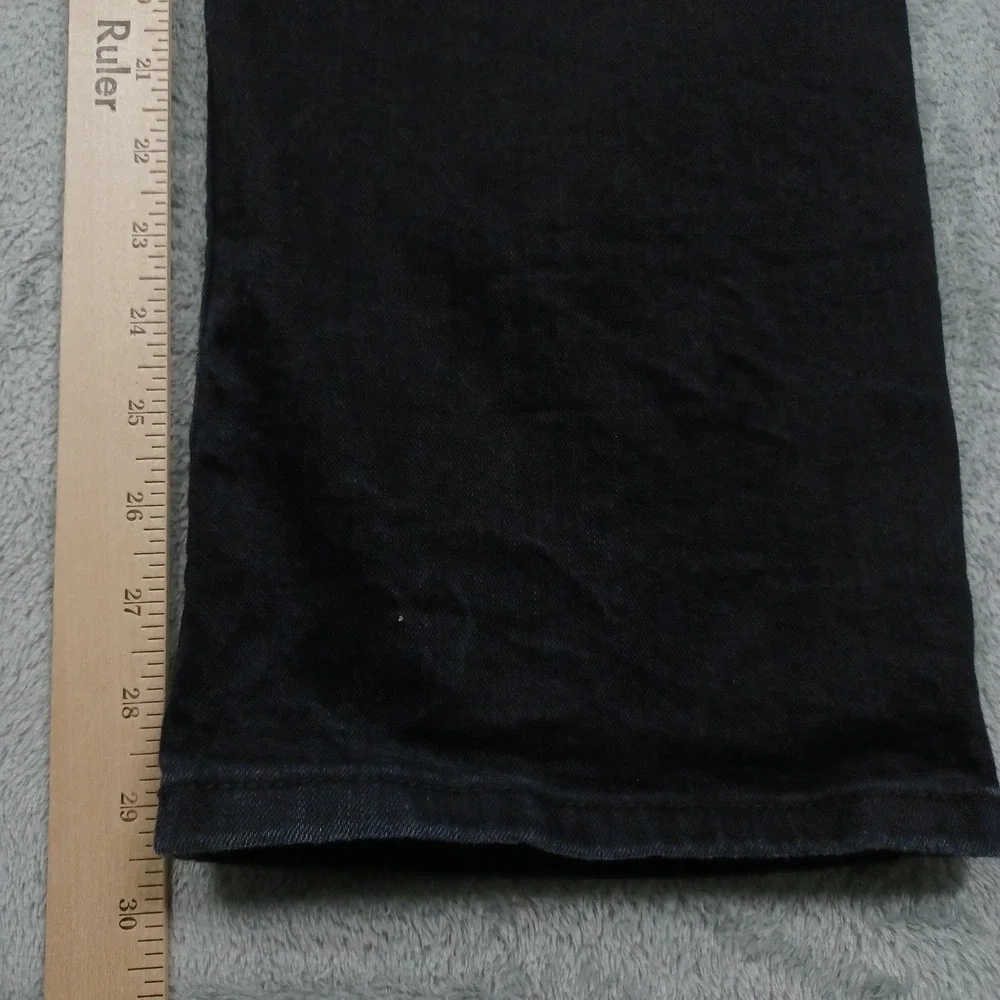 Levis 514 Jeans‎ Mens 38x30 Black Denim Casual Straight Fit Modern Distressed